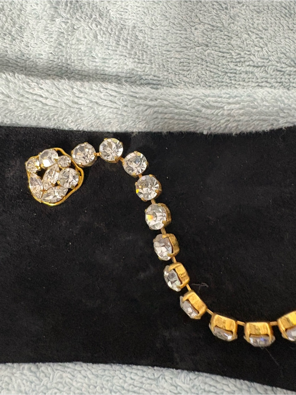 Vintage Christian Dior Luxurious Black and Gold Belt with Ornate Design - Picture 5 of 15